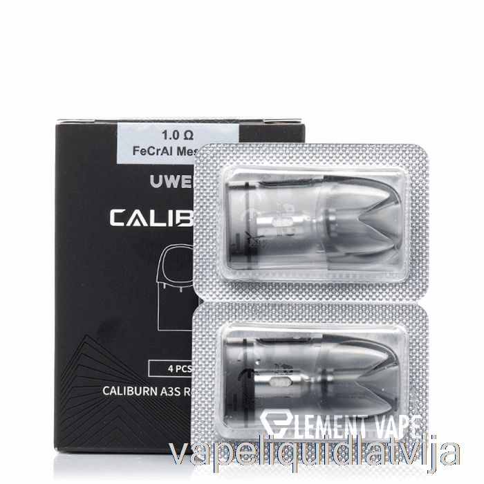 Uwell Caliburn A3s Rezerves Pods 1.0ohm Pods Vape šķidrums